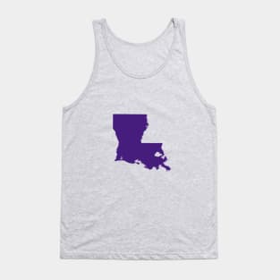 Louisiana Purple Tank Top
